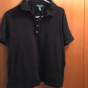 Lauren Ralph Lauren Ruffle Polo Shirt Size 2X
